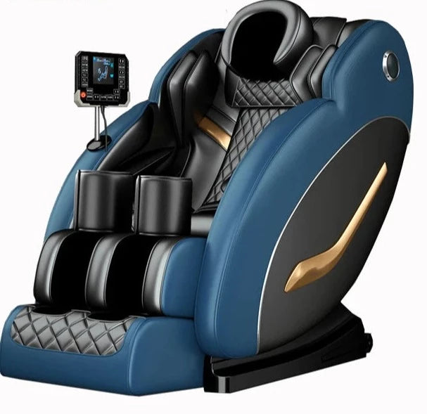 Full-Body massage chair for ultimate relaxation, comfort.