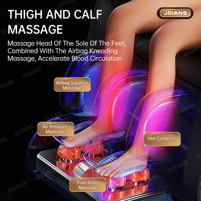 Luxury Massage Chair 4D Zero Gravity Full Body Massage Chair With Foot Massage